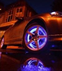 Светящиеся диски на авто, как их подсветить - видео, фото
